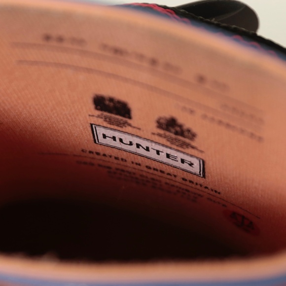 Hunter Kids Rainbow Glitter Rain Boots Toddler/Kids Unisex Size UK 8 / US 9B 10G - Picture 7 of 10